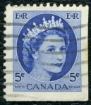 Sellos de America - Canad� -  Isabel II