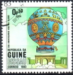 Stamps Guinea Bissau -  200th  ANIVERSARIO  DEL  GLOBO.  GLOBO  TRIPULADO.