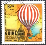 Sellos del Mundo : Africa : Guinea_Bissau : 200th  ANIVERSARIO  DEL  GLOBO.  GLOBO  TRIPULADO.