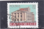 Sellos de Europa - Polonia -  TEATRO DE KATOWICE 