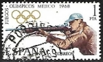 Sellos de Europa - Espaa -  Juegos Olímpicos de Mexico 1968 - Tiro