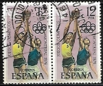 Sellos de Europa - Espaa -  Juegos Olímpicos Montreal 1976 - Baloncesto