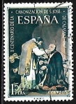 Stamps Spain -  San José de Calasanz