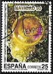 Stamps Spain -  Poema Cósmico - J.A Sistiaga 