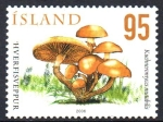 Sellos de Europa - Islandia -  HONGOS.  KUEHNEROMYCES  MUTABILIS.