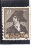 Stamps Spain -  CONDE DE FERRÁN-NUÑEZ (Goya)(42)