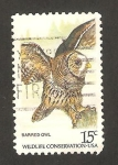 Stamps United States -  1219 - Búho