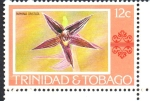 Stamps Trinidad y Tobago -  PAPHINIA  CRISTATA