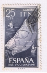 Sellos de Europa - Espa�a -  1936 1º de Octubre  1961