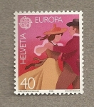 Stamps Switzerland -  Europa