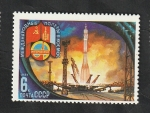 Stamps Russia -  4789 - Lanzamiento del Soyouz 39