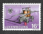 Sellos de Europa - Luxemburgo -  688 - Centenario Nacional de la  Federación de Brigadas de Bomberos