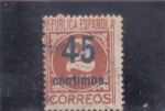 Stamps Spain -  CIFRA(43)