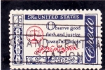 Stamps United States -  JUSTICIA