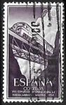 Stamps Spain -  Congreso Internacional de trenes - Puentes