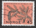 Stamps Norway -  406 - Rama de Abeto