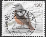 Stamps Switzerland -  aves