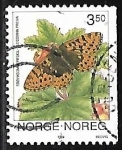 Sellos de Europa - Noruega -  Mariposas - Freija Fritillary 