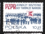 Stamps Poland -  Partido de los Trabajadores Unidos de Polonia, X Congreso