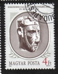 Stamps Hungary -  Reyes de Hungría (1986-88), Béla III (1172-1196)