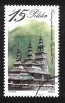 Stamps Poland -  Edificios religiosos, Iglesia Ortodoxa Griega, Rychwald