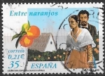 Stamps Spain -  entre naranjos