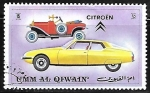 Stamps United Arab Emirates -  Coches - Citroën