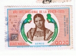 Stamps Guatemala -  1975  año Internacional de la Mujer