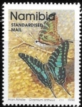 Sellos del Mundo : Africa : Namibia : mariposas