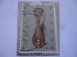 Stamps : Europe : Greece :  Hellas - Arte Popular - Lira Cretense