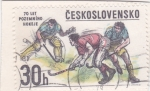 Sellos de Europa - Checoslovaquia -  HOCKEY SOBRE HIERBA