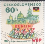 Stamps Czechoslovakia -  CICLISMO