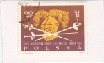 Stamps Poland -  CAMPEONATO DE ESGRIMA 