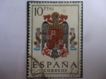 Sellos de Europa - Espaa -  Ed:1704 - Escudo de Armas-España-Serie: Armas Provinciales 1966