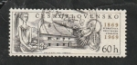 Sellos de Europa - Checoslovaquia -  1712 - Centº del gimnasio de Zniev