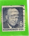 Stamps United States -  Einsenhower