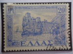 Stamps : Europe : Greece :  Unión Dodecanese con Grecia- Fuerte de Fort, Isla de Kastelórizo - Serie: Regreso de las Islas Dodec