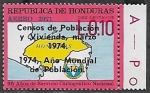 Stamps Honduras -  Censos de Población y Vivienda, 1974