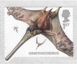 Stamps United Kingdom -  serie- Dinosaurios