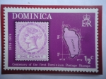 Stamps Dominica -  Centenary of the first Dominican Postage Stamp-Centenario de los Primeros Sellos Dominicanos (1874-1