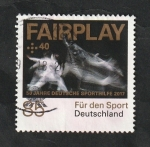 Stamps Germany -  3092 - FairPlay, esgrima