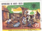 Sellos de Asia - Burkina Faso -  AÑO INTERNACIONAL DE LA INFANCIA