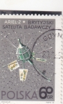 Stamps Poland -  satélite  Ariel 2 (Gran Bretaña)