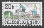 Sellos de Europa - Checoslovaquia -  2255 - Bicicletas