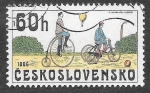 Sellos de Europa - Checoslovaquia -  2257 - Bicicletas