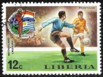 Sellos del Mundo : Africa : Liberia : Copa del Mundo de Football 1974 - Alemania