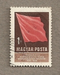 Stamps Hungary -  40 Aniv de fundación partido comunista y periodico