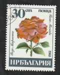 Sellos de Europa - Bulgaria -  2932 - Rosa