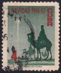 Sellos de America - Cuba -  Navidad 56