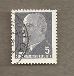 Stamps Germany -  Presidente DDR